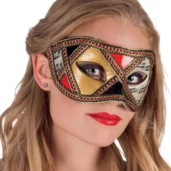 Antifaz De Carnaval Veneciano Elegante Para Mujer