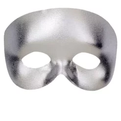 Antifaz Plateado Liso