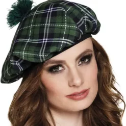 Boina Escocesa Verde