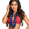 Collar Hawaiano Azul Para Adulto