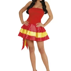 Disfraz De Animadora Española Para Mujer -Tradiciones Ventas disfraz de animadora espanola para mujer 2