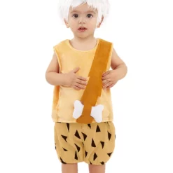 Disfraz De Bam-Bam Para Bebé - Los Picapiedra -Tradiciones Ventas disfraz de bam bam para bebe los picapiedra 2