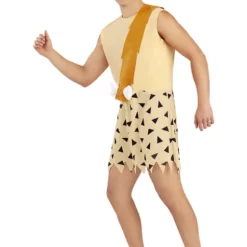 Disfraz De Bam-Bam Para Hombre - Los Picapiedra -Tradiciones Ventas disfraz de bam bam para hombre los picapiedra 2