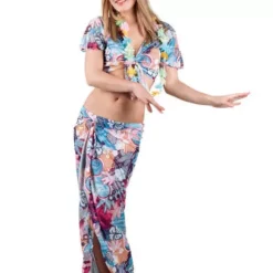 Disfraz De Belleza Hawaiana Para Mujer