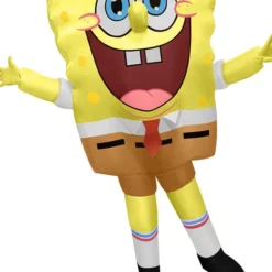 Disfraz De Bob Esponja Hinchable Para Adulto