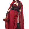 Disfraz De Caperucita Oscura Para Mujer Talla Grande