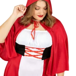 Disfraz De Caperucita Roja Para Mujer Talla Grande -Tradiciones Ventas disfraz de caperucita roja para mujer talla grande 2