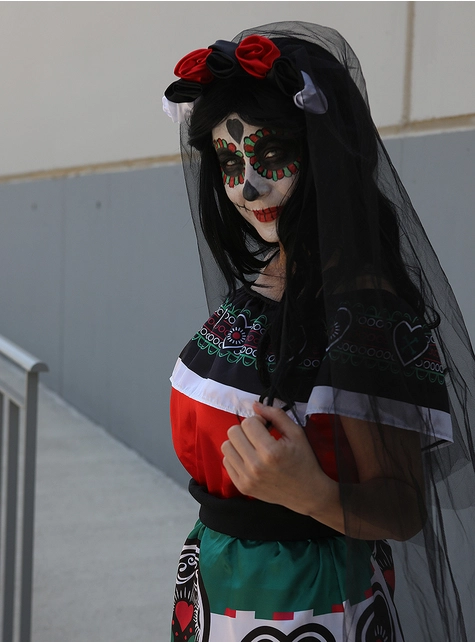 Disfraz De Dia De Los Muertos Mexico Para Mujer 7 Disfraz De Dia De Los Muertos Mexico Para Mujer - Imagen 7