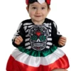 Disfraz De Catrina Para Bebé Niña