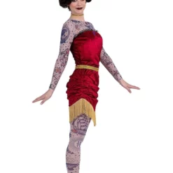 Disfraz De Circo Mujer Tatuada -Tradiciones Ventas disfraz de circo mujer tatuada 3