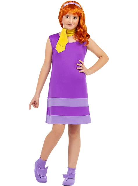 Disfraz De Daphne Para Niña - Scooby Doo 1 Disfraz De Daphne Para Niña - Scooby Doo
