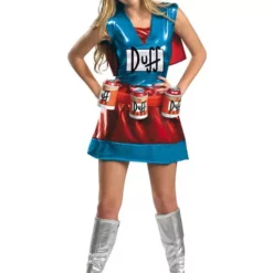 Disfraz De Duffwoman Los Simpsons