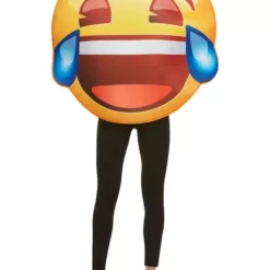 Disfraz De Emoji Sonriente Con Lágrimas -Tradiciones Ventas disfraz de emoji sonriente con lagrimas 4