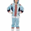 Disfraz De Esquimal Azul Para Niño