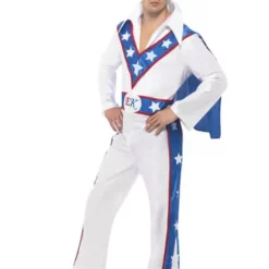 Tradiciones Ventas 32 Disfraz De Evel Knievel Para Hombre