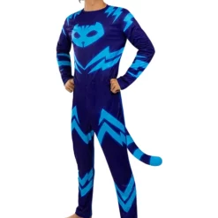 Disfraz De Gatuno Para Adulto - Pj Masks -Tradiciones Ventas disfraz de gatuno para adulto pj masks 4