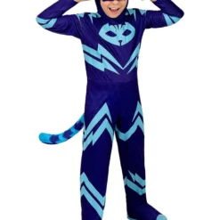 Disfraz De Gatuno PJ Masks Deluxe Para Niños -Tradiciones Ventas disfraz de gatuno pj masks deluxe para ninos 5