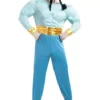 Disfraz De Genio Azul