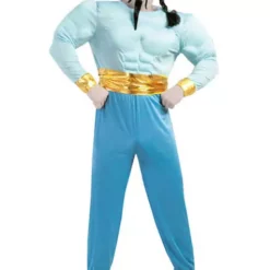 Disfraz De Genio Azul