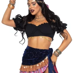 Disfraz De Gitana Bola De Cristal Para Mujer -Tradiciones Ventas disfraz de gitana bola de cristal para mujer 2