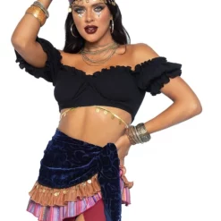 Disfraz De Gitana Bola De Cristal Para Mujer -Tradiciones Ventas disfraz de gitana bola de cristal para mujer 3