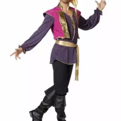 Disfraz De Gitano Morado Para Hombre -Tradiciones Ventas disfraz de gitano morado para hombre 2