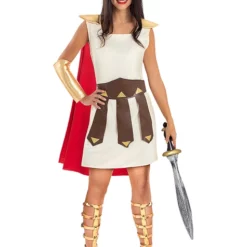 Disfraz De Gladiadora Para Mujer -Tradiciones Ventas disfraz de gladiadora para mujer 4