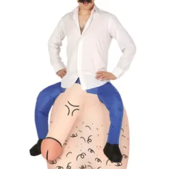 Disfraz A Hombros De Huevazos Y Pene Para Hombre