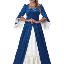 Disfraz De La Época Colonial Elegante Para Mujer -Tradiciones Ventas disfraz de la epoca colonial elegante para mujer 6