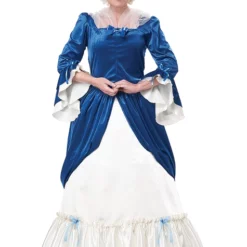 Disfraz De La Época Colonial Elegante Para Mujer -Tradiciones Ventas disfraz de la epoca colonial elegante para mujer 8