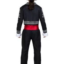 Disfraz De Día De Los Muertos Para Hombre Talla Grande -Tradiciones Ventas disfraz de mariachi para hombre talla grande 4