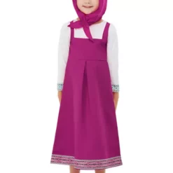 Disfraz De Masha - Masha Y El Oso -Tradiciones Ventas disfraz de masha masha y el oso 2