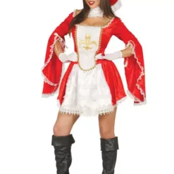 Disfraz De Mosquetera Para Mujer