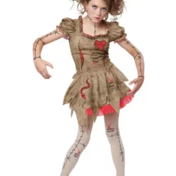 Tradiciones Ventas 29 Disfraz De Muñeca Vudú Para Adolescente