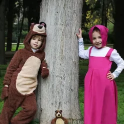 Disfraz De Oso Para Niños - Masha Y El Oso 22 Disfraz De Oso Para Niños - Masha Y El Oso -Tradiciones Ventas disfraz de oso para ninos masha y el oso 1 10