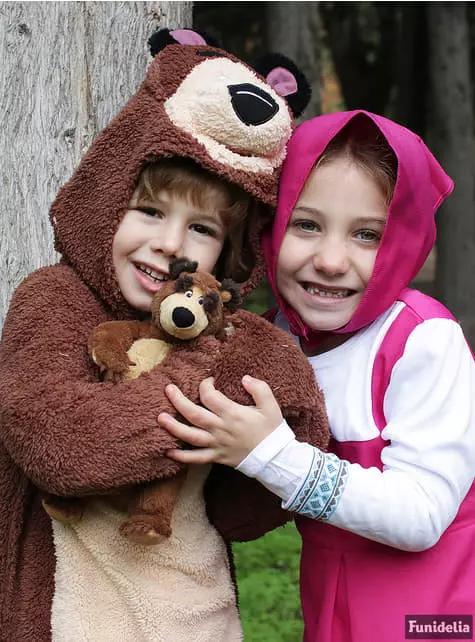 Disfraz De Oso Para Niños - Masha Y El Oso 4 Disfraz De Oso Para Niños - Masha Y El Oso - Imagen 4