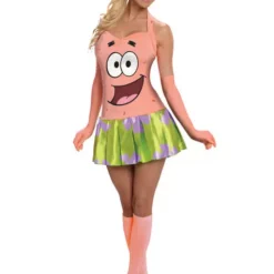 Disfraz De Patricio Bob Esponja Para Mujer