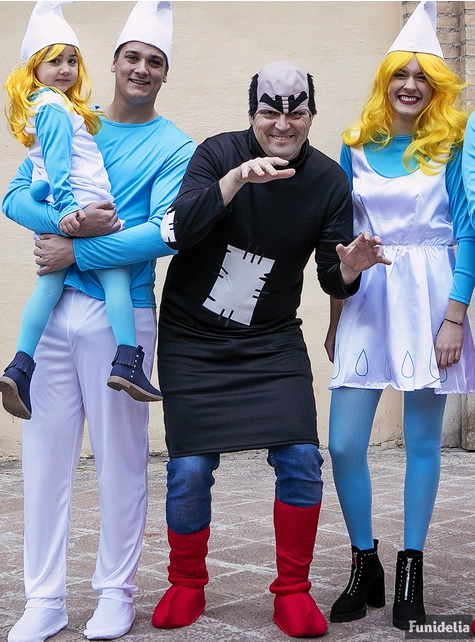 Disfraz De Pitufina Para Niña 7 Disfraz De Pitufina Para Niña - Imagen 7