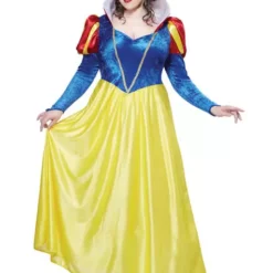 Disfraz De Princesa De Las Nieves Para Mujer Talla Grande