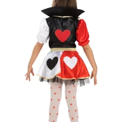 Disfraz De Reina De Corazones Para Niña -Tradiciones Ventas disfraz de reina de corazones para nina 3