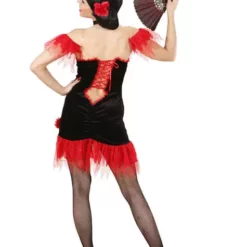 Disfraz De Sevillana Rojinegra Para Mujer -Tradiciones Ventas disfraz de sevillana rojinegra para mujer 2
