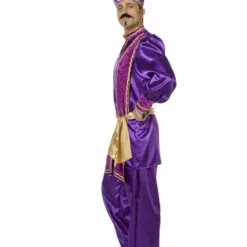 Disfraz De Sultán Morado Para Hombre