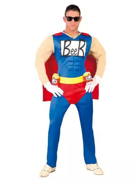 Disfraz De Súper Héroe De La Cerveza 1 Disfraz De Súper Héroe De La Cerveza