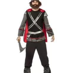Disfraz De Vikingo Negro Para Hombre