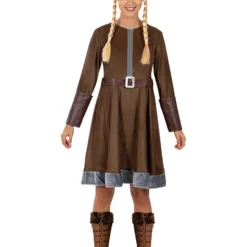 Disfraz De Vikingo Para Mujer Talla Grande -Tradiciones Ventas disfraz de vikingo para mujer talla grande 8