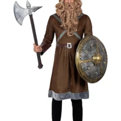 Disfraz De Vikingo Talla Grande