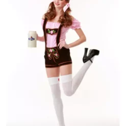 Disfraz Tirolesa Lederhose Para Mujer