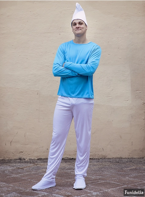 Gorro De Pitufo Adulto 2 Gorro De Pitufo Adulto - Imagen 2