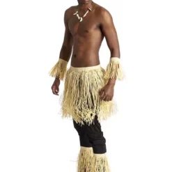 Kit De Accesorios Tribu Zulú Para Adulto