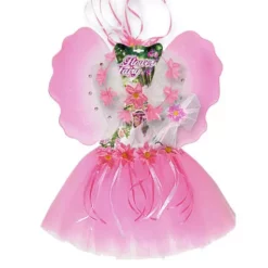 Kit Disfraz De Hada De Las Flores Para Niña